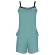 thumbnail image 4 of Sexy Pijama Conjunto para las Mujeres Gradiente Eslinga sin Mangas Tanque Empalme Pantalones Cortos Casual Pijamas Conjunto, Poliéster, 4 of 5