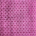 thumbnail image 1 of Ahgly Company Indoor Square Abstract Pink Modern Area Rugs, 7' Square, 1 of 4