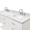 thumbnail image 4 of Ariel W073dcwovo Hutton 72" Wall Mounted Double Basin Vanity Set - Grey, 4 of 7