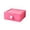 #1, variant on JASKFLY Drawer Style Desktop Organizer Multi Color Storage Box for Stationery Large Capacity Desk Organizer Multi functional Storage Box Pink