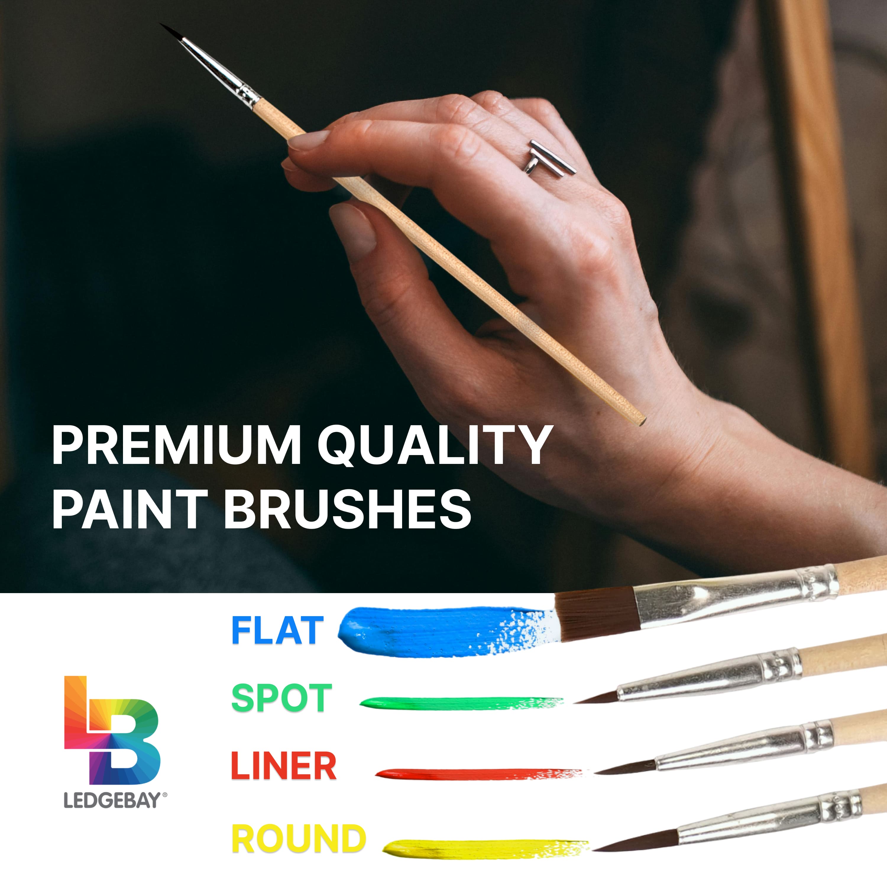 Ledgebay Paint by Number for Adults Crafts for Adults(Be Still)