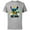 Athletic Heather, variant on Lilo & Stitch Galactic Grunge Aloha Stitch - Short Sleeve Cotton T-Shirt for Adults - Customized-Royal Heather