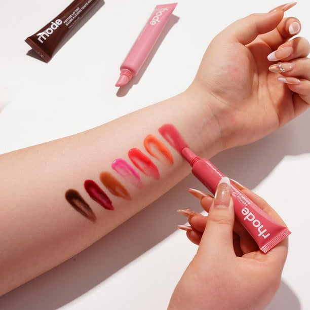 Rhode Hydrating Lipstick Soft Tube Mirror Lip Gloss Tint Shiny Lip