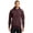 Heather Athletic Maroon, variant on Port & Co. Men's Classic Pullover Hooded Sweatshirt Gray Small