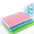 thumbnail image 2 of 60/96 Compartment Ice Cube Tray Mold with Lid, Food Grade Silicone & PP Freezer Ice Maker for Drinks, Cocktails, Parties - 10.6"x5.9", 2 of 6