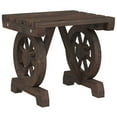 thumbnail image 5 of vidaXL Garden Footstool Set of 2 Burnt wood tone Solid fir wood Medium, 5 of 5