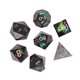 thumbnail image 1 of Juego de Dados ANGGREK Poliédricos de Resina Transparente 7 Piezas, 1 of 8