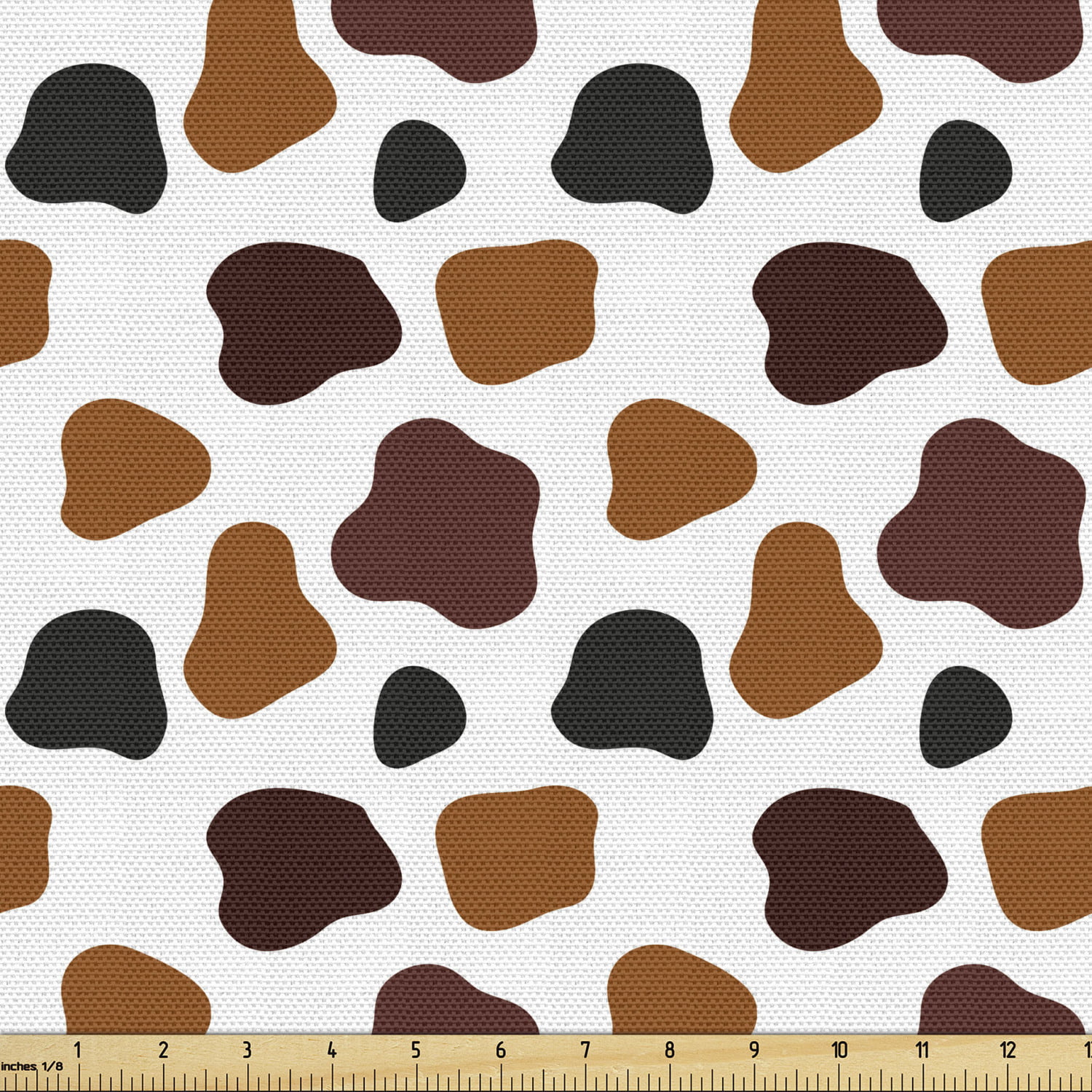 Brown Cow Print Suede Fabric, Hobby Lobby