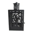 thumbnail image 1 of Farol de vela colgante de Halloween, decoración de mesa de metal de 3,5 x 3,5 x 7,6 pulgadas para interior y exterior, resistente Estilo A, 1 of 9