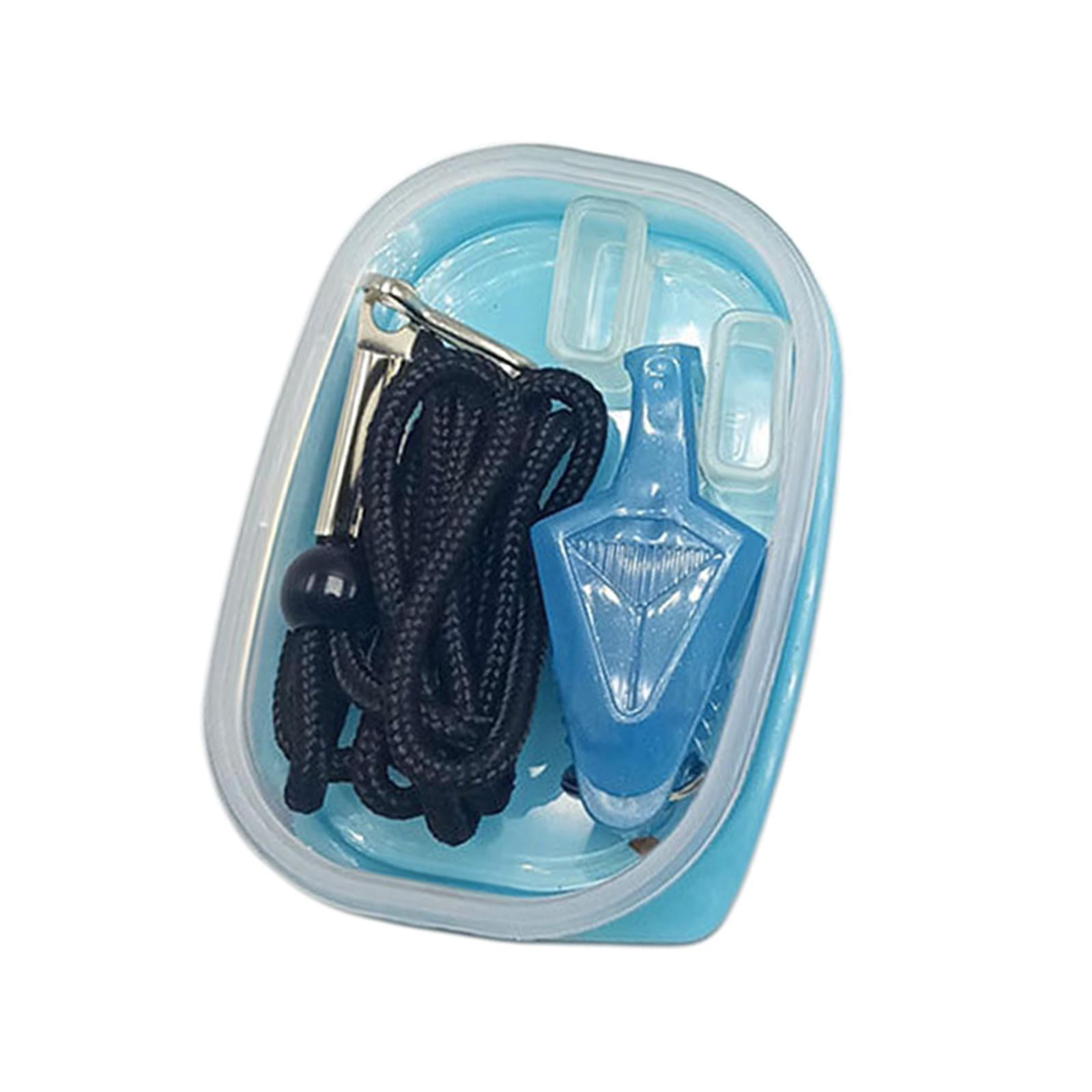figatia 6xCoach Referee Whistle Loud Sound Emergency Teachers Soccer Volleyball School Light Blue