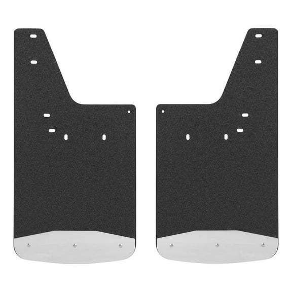 Luverne 250933 Textured Rubber Mud Guard 12” x 23” 2 Piece Pack