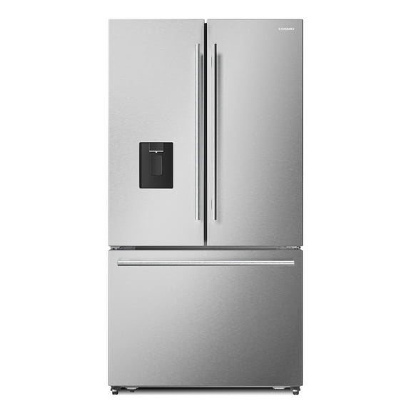 22.4 cu. ft. 3-Door French Door Refrigerator Water Dispenser in Stainless Steel