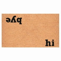 Calloway Mills 17 x 29 in. Hi Bye Rectangular Doormat, Natural & Black