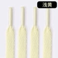 thumbnail image 1 of Cordones de tela para zapatillas de deporte, cordones planos suaves de 8mm, 60-160cm, 1 par, venta al por mayor, 1 of 4
