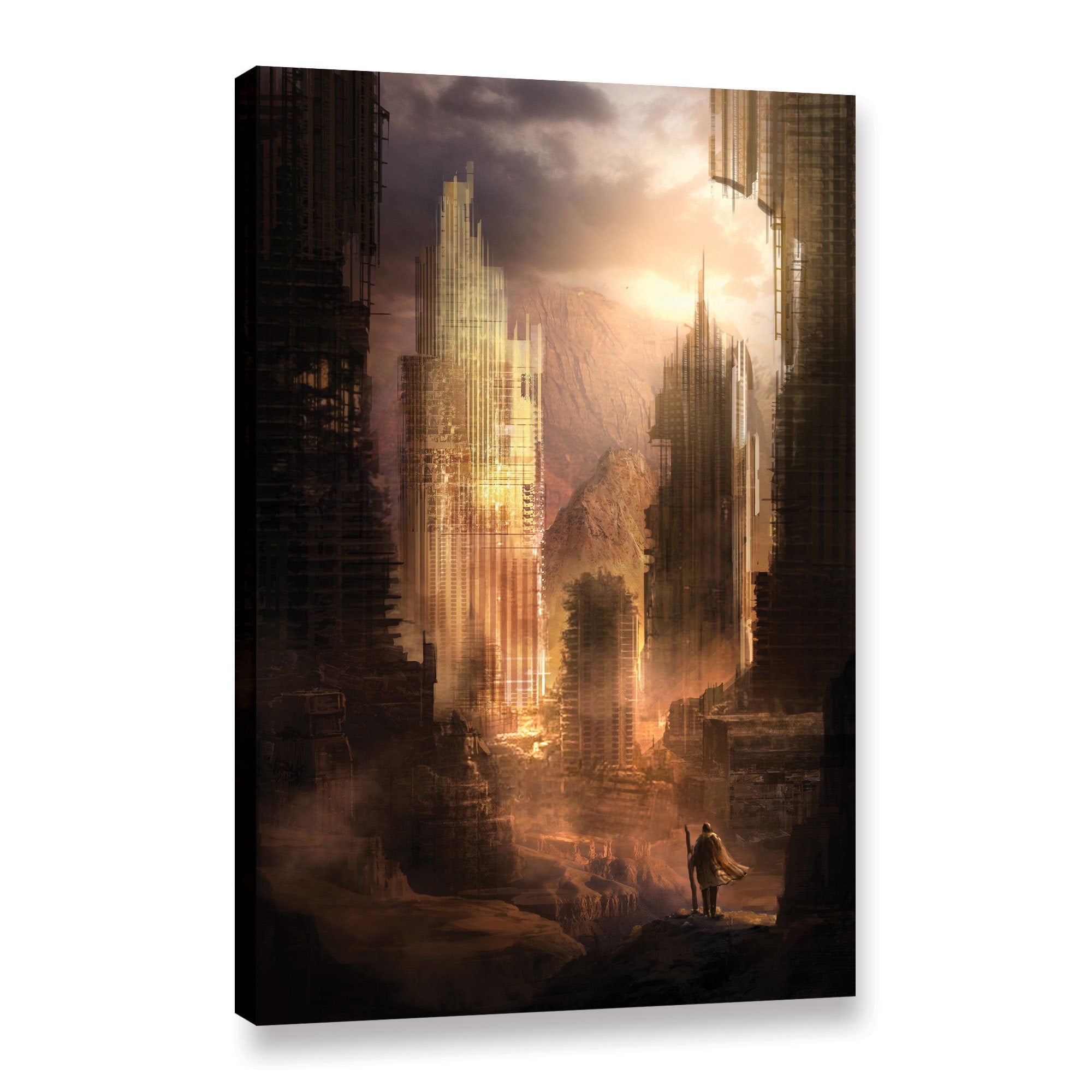 ArtWall Philip Straub "The Arrival" Gallery-wrapped Canvas