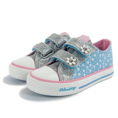Weestep Toddler Little Kid Girls Low Top Sneaker (Best School Shoes For Teens)