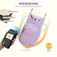 thumbnail image 3 of Bolso Portabotellas Telena RFID Morado Cruzado, 3 of 8