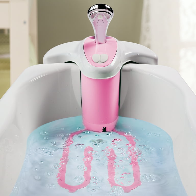 イリュン　PINK SUMMER BATH SET Summer Infant® Comfy Clean Deluxe Newborn to Toddler Tub
