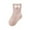 Pink1, variant on Qingpeng Newborn Unisex Warm Socks Infant Toddler Cute Ankle Socks