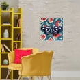 thumbnail image 3 of Stupell Industries Bohemian Symmetrical Moth On Beautiful Flowers White Framed Giclee Art, 24 x 24, by Kate Jarvik Birch, 3 of 8