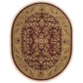 thumbnail image 5 of Safavieh Heritage 3'6" Round Hand Tufted Wool Rug in Red and Gold, 5 of 5