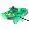 thumbnail image 4 of RetroFam Nintendo 64 Control N64 Consola de Videojuegos Joystick, Verde Transparente, 4 of 5