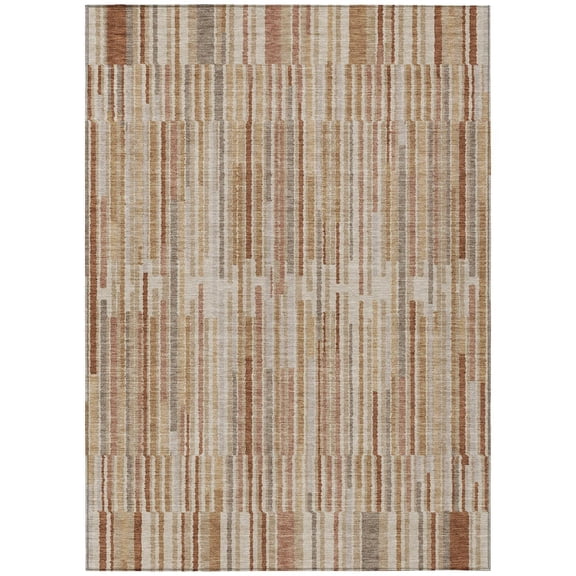 Dalyn Rugs Machine Washable Indoor/Outdoor Chantille ACN2102 Terracotta 2'6" x 3'10" Rug