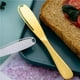 thumbnail image 5 of Advancent Cuchillo de mantequilla Cortador de mantequilla de queso de acero inoxidable con agujero Crema batida Cuchillo de pan Utensilios de cocina Cocina y Comedor Advancent HA017522-00, 5 of 6