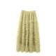 thumbnail image 3 of TaTaai Women Casual Solid Tulle Elastic Waist Layered Cake Skirt Knee Length Street Style Party Wear Lightweight Breathable Non-See-Through Stylish Skirt Gift, 3 of 5