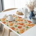 thumbnail image 3 of Thanksgiving Watercolor Pumpkin Placemats Set of 12 Maple Leaf Farm Vintage Heat Insulated Linen Place Mats, Washable Stain-Proof Table Mats for Dining Tables Holiday Decor 13x19inch, 3 of 9