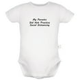 thumbnail image 5 of iDzn Pack of 2, I Still Live with My Parents & My Parents Did Not Practice Social Distancing Funny Rompers For Babies, Newborn Baby Unisex Bodysuits, Infant Jumpsuits, Toddler One-Piece Oufits, 5 of 5