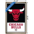 thumbnail image 2 of NBA Chicago Bulls - Logo 21 Wall Poster, 22.375" x 34" Framed, 2 of 4