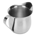 thumbnail image 2 of Milk Frothing Pitcher Stainless Steel Ergonomic Milk Frothing Cup Jug Steaming Pitcher for Coffee 8oz, 2 of 9