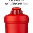 thumbnail image 2 of BlenderBottle Strada Shaker Cup Insulated Stainless Steel Water Bottle with Wire Whisk, 24-Ounce, Blue, 2 of 7