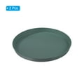 thumbnail image 3 of REGALWOVEN Restaurant Serving Trays, Round Non-Slip Food Service Tray Platter Dark Green, 3 of 6