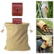 thumbnail image 4 of Riñonera plegable de lona, bolsa plegable para recolección, bolsa de cuero para recolección, bolsas para viajar, acampar y hacer senderismo, 4 of 4