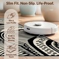 thumbnail image 6 of Design&I 4'x6' Ultra Soft Area Rug, Door Contemporary Graphic Sweeping Decorative Asymmetric Curved None Fluffy Washable Non Shedding for Bedroom Living Room Home Office, 6 of 7