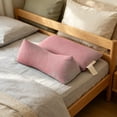 thumbnail image 6 of Buckwheat Hull Neck Support Pillow Set Removable Washable Triangular Pillow for Office Naps Lower Back Support and Home Sleep, 6 of 6