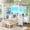 White, variant on Bunk Bed Twin Over Twin with U-Shape Desk & 6 Drawers, Metal Loft Bed with LED Lights, Charging Station, Upper Storage, Safety Guardrail, Ladder, Black & Brown