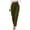 Army Green, variant on Plus Size Pants for Women Summer High Waist Pant with Pockets Dressy Casual Drawstring Trousers Lightweight Beach Pants