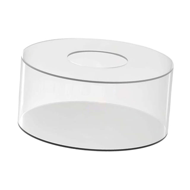 Expositor de tartas de acrílico, soporte para tartas, centro de mesa rellenable de escritorio, soporte para postres para celebraciones, bodas, eventos 20 cm x 10 cm