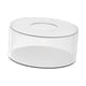 thumbnail image 1 of Expositor de tartas de acrílico rellenable para mesa de buffet 20 cm x 10 cm, 1 of 9