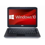 Pre-Owned Dell Latitude E5420 Laptop, HDMI, Intel Core i3 2.1GHz, 3GB DDR3, 120GB SATA HDD, DVDRW, Windows 10 Home 32bit w/ Partition
