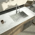 thumbnail image 2 of Logmey 33"x22"Dorp in Kitchen Sink Single Bowl Stainless Steel Sink Brushed Nickel with Drainer, 2 of 9
