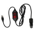 thumbnail image 2 of 10W Mini Aquarium Heater Mini Fish Tank Heater with Display Thermostat Temperature Adjustable 5V/2A USB Powered Super Mini Turtle Heater Safe Tank Heater for 1 to 5L Tanks, 2 of 10