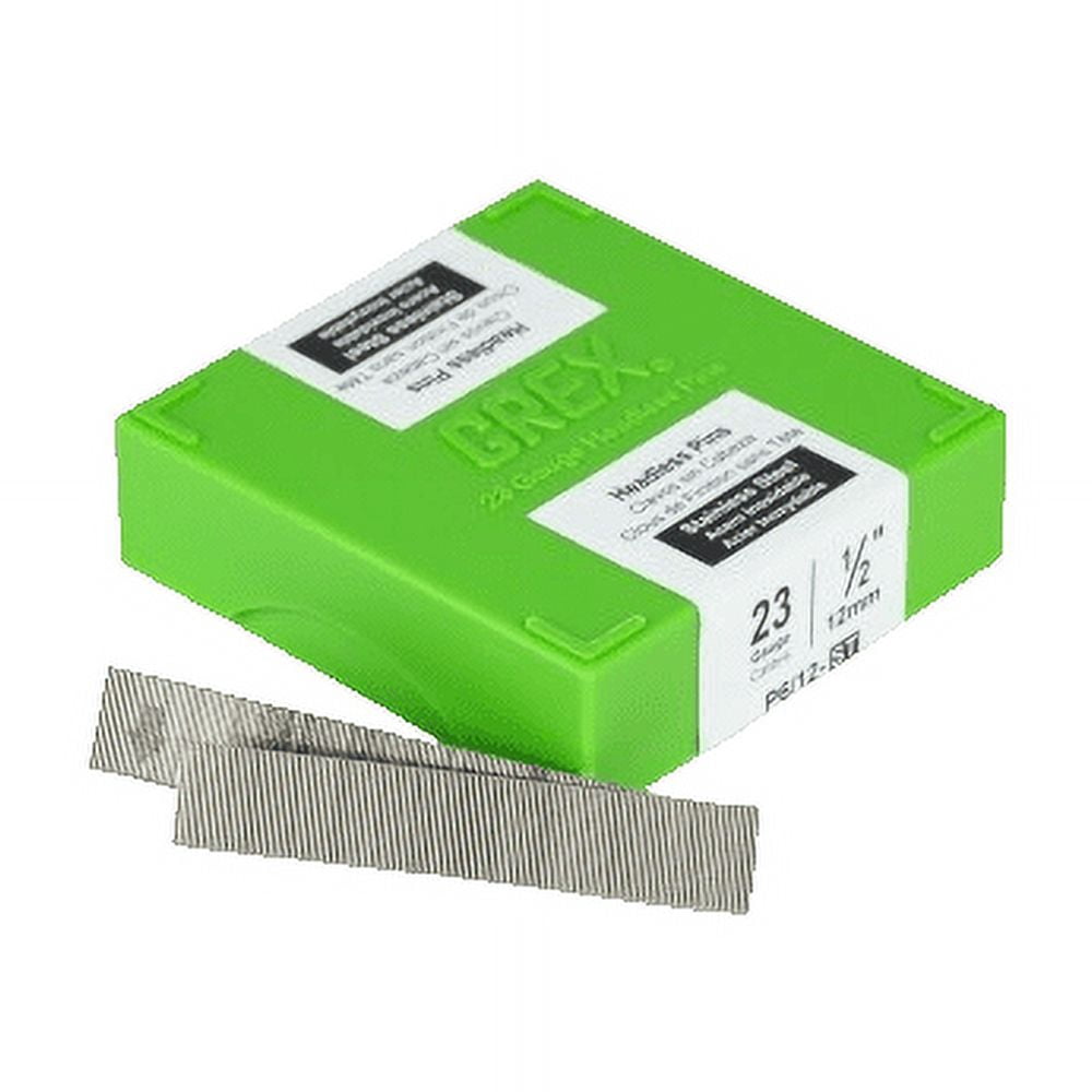 Grex 23 Gauge 1/2 in. SS Headless Pins, 5M