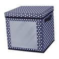 thumbnail image 3 of Caja de almacenamiento de Navidad plegable Contenedor fácil de abrir con divisores con manija Decoración 64 Adornos Almacenamiento de adornos, 3 of 9
