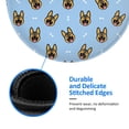 thumbnail image 5 of Disketp German Shepherd Puppy Small Mouse Pad 7.9x7.9 Inches,Washable Round Mousepad For Office Laptop Computer,Non-Slip Rubber Base Mouse Pads For Wireless Mouse, 5 of 9