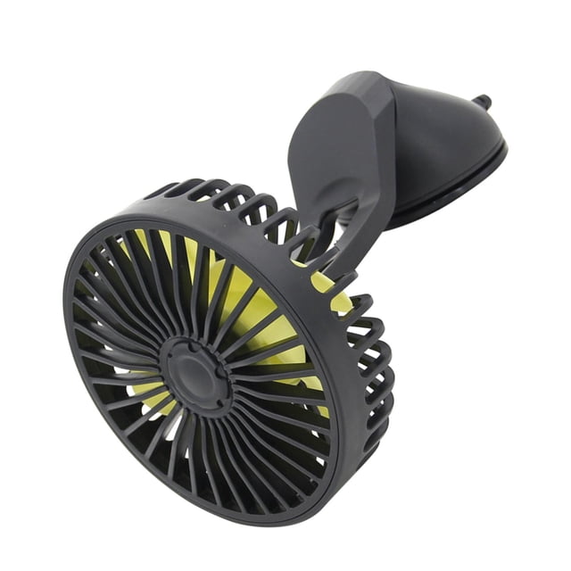 Ventilador USB de 5V Ángulo Variable Ventosa de Bajo Ruido Potente Ventilador Personal Eléctrico para de Automóvil SUV