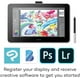 thumbnail image 2 of Wacom One, Tablet de Dibujo Digital con visualización, Pantalla gráfica de 13,3 Puadas para Principiantes de Arte y animación DTC133W0A, 33.02 cm 13'' Wacom WACOM, 2 of 2